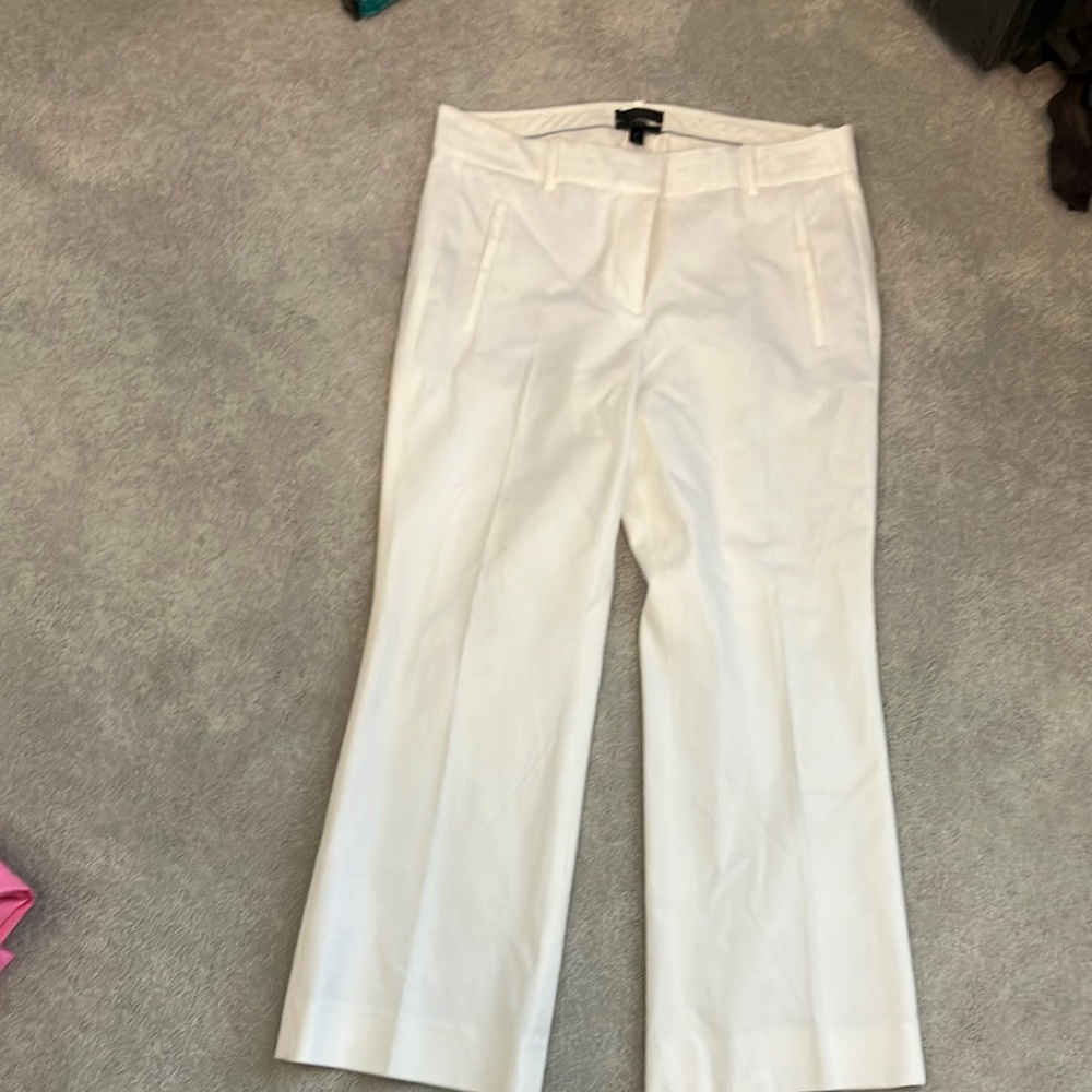 Brand New, Jcrew white cropped pants